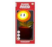 Paladone Super Mario Lampe LED en forme de fleur de feu sous licence officielle Nintendo pour joueurs, alimentation USB, décoration d'intérieur