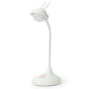 WeKids Veilleuse Lapin Portable pour Enfant - Recharge Usb - Lumière tactile Petite Lampe De Table Dortoir De Bureau Nuit LED - Blanc