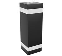 Lampe Extérieure LED Applique Torre Carrée Noire 18W 2000LM CCT Chaud-Froid