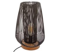 Lampe filaire ""Noda"" métal noir H41cm - Atmosphera Créateur d'intérieur