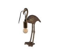 Lampe flamant doré 39 cm