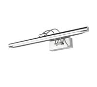 Lampe for tableau mural tricolore à mémoire de forme, éclairage avant | Éclairage mural LED for le maquillage de la chambre Largement utilisé(Chrome,15W 40cm)