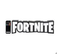 Fortnite Lampe de jeu RVB à changement de couleur avec télécommande, lampe de jeu sous licence officielle, affichage sur mur ou bureau, alimentation USB, décoration d'intérieur pour joueurs | Paladone