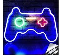 Lampe Gaming Mur-Enseigne Lumineuse Néon pour Chambre de Gamer-Veilleuse LED alimentée par USB - Lumière Néon pour Chambre Gaming