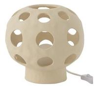 Lampe globe en pierre beige 23 cm beige G