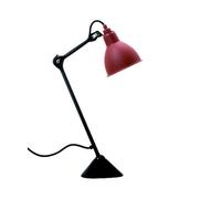 Lampe Gras N205 Lampe à Poser Mat Noir et Rouge Mat