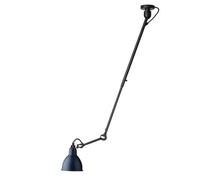 Lampe Gras N302 Plafonnier Mat Noir et Mat Bleu