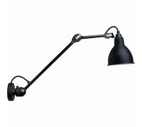 Lampe Gras N304 L40 Applique Murale Mat Noir Câblé