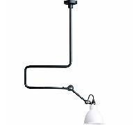 Lampe Gras N312 Plafonnier Mat Noir/ Blanc Mat