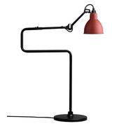 Lampe Gras N317 Lampe à Poser Mat Noir et Rouge Mat