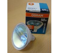 Lampe Halogène OSRAM DECOSTAR 51 COOL BLUE 12V 50W FLOOD 36º GU5,3 46871 WFL