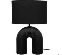 Lampe - HOME DECO FACTORY - Archi - Céramique - Noir