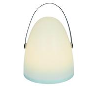 Home Deco Factory Lampe d'extérieur en ABS avec poignée Blanc