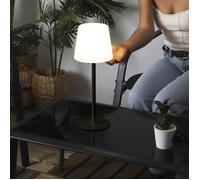 HOME DECO FACTORY – Lampe rechargeable USB – Intérieur/extérieur – Noir