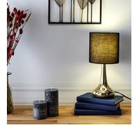 The home deco factory lampe de chevet - Noir