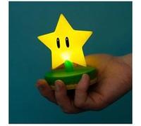 Paladone Veilleuse Mario Super Star 3D Icon – Licence officielle Nintendo – 2x AAA Jaune