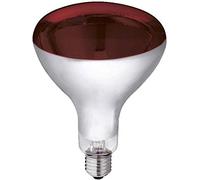Lampe infrarouge Kerbl rouge (150 W, Lampe chauffante pour porcs et volaille, Durée de vie maximale de 5000 heures, Douille d'ampoule E27, Lampe d'étable) 22244