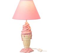 Lampe J-Line Ijsje - résine synthétique - rose/beige