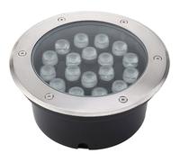 Lampe Jardin enterré IP68 étanche Spot Exterieur encastrable Sol 110 à 230V Haute Puissance Spot LED 8Couleurs,8Puissance