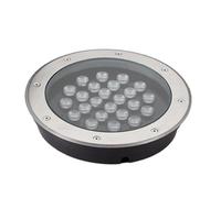 Lampe Jardin Enterré - Spot Encastrable LED Exterieur, Éclairage de sol étanche IP67, 85-265 V extérieur, projecteurs LED encastrés minces, pour le jardin, la cour, l'éclairage paysager ( Color : Cold