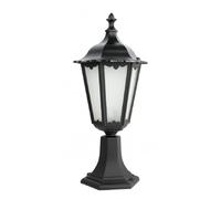 Lampe jardin sur pied SU-MA Retro 51cm E27 noire IP43
