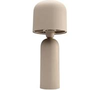 Lampe - Kare Design - Maya - Beige - Abat-jour arrondi - 1 ampoule E27