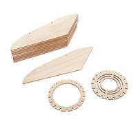 Lampe Lamell.Bois Kopenhagen,Fsc Mixcred, Nature, 22x22x23,5cm, 20 Pces, Boîte 1kit