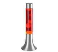 Lampe lave déco Rabalux Poppilol LED 25W rouge argent