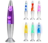 Lampe Lave LED Multicolore - CELLUSTOP - Design Rétro - 7 Couleurs - Éclairage Ambiance - Électrique