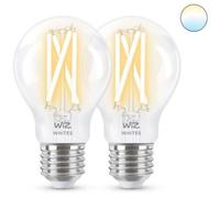 Lampe Led 2 Filaments Transparents A60 E27 - Wiz