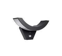 Lampe LED avec capteur de mouvement infrarouge noir Maclean MCE290