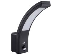 Maclean MCE244 B Lampe LED avec détecteur de mouvement PIR noir 10W IP54 750lm blanc neutre (4000K)