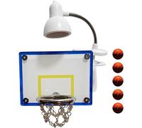 Lampe LED de basket-ball, veilleuse de chambre, éclairage d'ambiance avec 5 ballons et un panier, décoration d'intérieur, jeux d'intérieur, cadeaux de fête