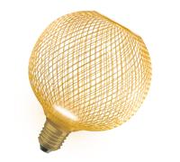 Lampe LED décorative globe plat 125 doré 3,5 W 827 4058075840089
