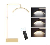 Lampe LED Demi-Lune 36W - Lumière Douce, 3200K-5600K Ajustable, Trépied 180 cm, Idéal Streaming, Maquillage et Photo Produit