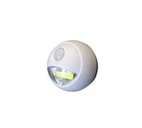 Lampe LED dernière génération ronde détecteur de mouvements et de luminosité 100 Lumens - - ALTOBUY Blanc