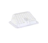 Lampe LED dernière génération solaire détecteur de mouvements et de luminosité 90 Lumens - - ALTOBUY Blanc