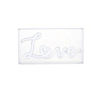 Lampe led effet neon décorative acrylique love rose avec port USB - - ALTOBUY Rose G