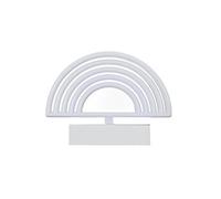 Lampe led effet neon décorative arc-en-ciel sur piles - -