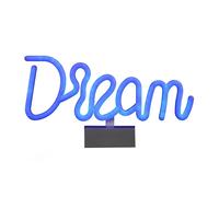 Lampe LED Effet Néon Dream 31cm Bleu