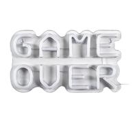 AltoBuy Lampe LED Effet néon Mural Game Over avec Port USB