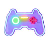 Lampe led effet néon mural manette de jeu sur port USB - - ALTOBUY Blanc G