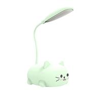 Lampe LED en chat - Lampe bureau USB - Protection des yeux - Lampe flexible pour table chevet - Lampe lecture pour livres d'enfants, salon