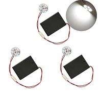 Lampe LED en forme de perles - Pile AA - Petite ampoule à faire soi-même - Pour casque de cosplay, bandes lumineuses de super-héros (3 W)