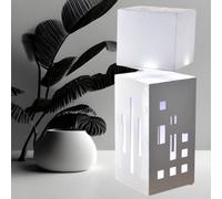 Lampe led en lévitation megapolite cityline blanche