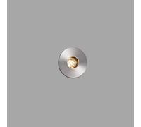 Lampe LED encastrée GRUND 15° 3000K IP67 nickel mat
