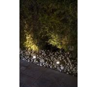 Lampe LED encastrée GRUND 36° 3000K IP67 nickel mat