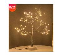 Lampe Led Féerique Avec Interrupteur Tactile, Alimentée Par Batterie Usb, Luminaire Décoratif D'Intérieur, Idéal Pour Une Chambre À Coucher, Un Mariage, Une Fête Ou Noël, 36/108 Unités