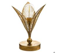 Lampe LED ""Feuille"" doré H25cm - Atmosphera Créateur d'intérieur