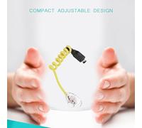 Lampe LED Flexible pour Console Portable - Lumière de Jeu Rechargeable sur la Console, Col de Cygne, Sans Pile, Idéale pour les Sessions de Jeu Nocturnes